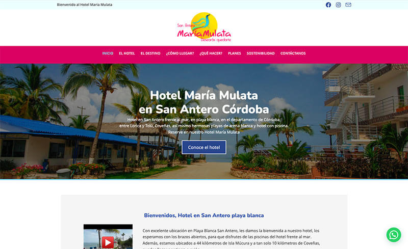 Hotel María Mulata en San Antero